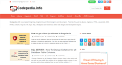 Desktop Screenshot of codepedia.info